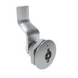 SOUTHCO Quarter-Turn Cam Latch, 3 mm Double Bitted Recess, 30mm (1.18 in) Grip, Sealed, Zinc Alloy, Chrome Plated, Bright [E5-1-061-161]