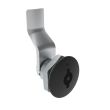 SOUTHCO Quarter-Turn Cam Latch, 3 mm Double Bitted Recess, 26mm (1.02 in) Grip, Sealed, Zinc Alloy, Powder Coat, Black [E5-1-065-141]