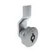 SOUTHCO Quarter-Turn Cam Latch, 5 mm Double Bitted Recess, 4mm (.16 in) Grip, Not Sealed, Zinc Alloy, Chrome Plated, Bright [E5-1-071-030]