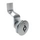 SOUTHCO Quarter-Turn Cam Latch, 5 mm Double Bitted Recess, 36mm (1.42 in) Grip, Sealed, Zinc Alloy, Chrome Plated, Bright [E5-1-071-191]