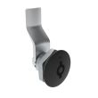 SOUTHCO Quarter-Turn Cam Latch, 5 mm Double Bitted Recess, 24mm (.94 in) Grip, Sealed, Zinc Alloy, Powder Coat, Black [E5-1-075-131]
