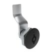 SOUTHCO Quarter-Turn Cam Latch, 5 mm Double Bitted Recess, 28mm (1.10 in) Grip, Sealed, Zinc Alloy, Powder Coat, Black [E5-1-075-151]