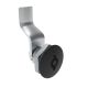SOUTHCO Quarter-Turn Cam Latch, 5 mm Double Bitted Recess, 30mm (1.18 in) Grip, Sealed, Zinc Alloy, Powder Coat, Black [E5-1-075-161]