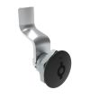 SOUTHCO Quarter-Turn Cam Latch, 5 mm Double Bitted Recess, 34mm (1.34 in) Grip, Not Sealed, Zinc Alloy, Powder Coat, Black [E5-1-075-180]