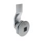 SOUTHCO Quarter-Turn Cam Latch, 8 mm Square Recess, 8mm (.31 in) Grip, Sealed, Zinc Alloy, Chrome Plated, Bright [E5-1-081-051]