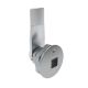 SOUTHCO Quarter-Turn Cam Latch, 8 mm Square Recess, 14mm (.55 in) Grip, Not Sealed, Zinc Alloy, Chrome Plated, Bright [E5-1-081-080]