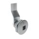 SOUTHCO Quarter-Turn Cam Latch, 8 mm Square Recess, 22mm (.87 in) Grip, Sealed, Zinc Alloy, Chrome Plated, Bright [E5-1-081-121]
