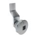 SOUTHCO Quarter-Turn Cam Latch, 8 mm Square Recess, 26mm (1.02 in) Grip, Not Sealed, Zinc Alloy, Chrome Plated, Bright [E5-1-081-140]