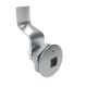 SOUTHCO Quarter-Turn Cam Latch, 8 mm Square Recess, 34mm (1.34 in) Grip, Sealed, Zinc Alloy, Chrome Plated, Bright [E5-1-081-181]
