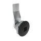 SOUTHCO Quarter-Turn Cam Latch, 8 mm Square Recess, 18mm (.71 in) Grip, Not Sealed, Zinc Alloy, Powder Coat, Black [E5-1-085-100]