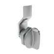 SOUTHCO Quarter-Turn Cam Latch, Short wing, 4mm (.16 in) Grip, Sealed, Zinc Alloy, Chrome Plated, Bright [E5-1-111-031]