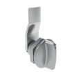 SOUTHCO Quarter-Turn Cam Latch, Short wing, 10mm (.39 in) Grip, Sealed, Zinc Alloy, Chrome Plated, Bright [E5-1-111-061]