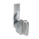 SOUTHCO Quarter-Turn Cam Latch, Short wing, 12mm (.47 in) Grip, Not Sealed, Zinc Alloy, Chrome Plated, Bright [E5-1-111-070]
