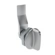 SOUTHCO Quarter-Turn Cam Latch, Short wing, 18mm (.71 in) Grip, Sealed, Zinc Alloy, Chrome Plated, Bright [E5-1-111-101]