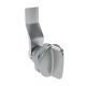 SOUTHCO Quarter-Turn Cam Latch, Short wing, 20mm (.79 in) Grip, Not Sealed, Zinc Alloy, Chrome Plated, Bright [E5-1-111-110]