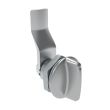 SOUTHCO Quarter-Turn Cam Latch, Short wing, 22mm (.87 in) Grip, Sealed, Zinc Alloy, Chrome Plated, Bright [E5-1-111-121]