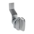 SOUTHCO Quarter-Turn Cam Latch, Short wing, 24mm (.94 in) Grip, Sealed, Zinc Alloy, Chrome Plated, Bright [E5-1-111-131]