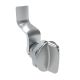 SOUTHCO Quarter-Turn Cam Latch, Short wing, 32mm (1.25 in) Grip, Not Sealed, Zinc Alloy, Chrome Plated, Bright [E5-1-111-170]