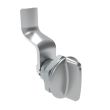 SOUTHCO Quarter-Turn Cam Latch, Short wing, 34mm (1.34 in) Grip, Not Sealed, Zinc Alloy, Chrome Plated, Bright [E5-1-111-180]