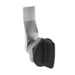 SOUTHCO Quarter-Turn Cam Latch, Short wing, 18mm (.71 in) Grip, Sealed, Zinc Alloy, Powder Coat, Black [E5-1-115-101]