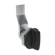 SOUTHCO Quarter-Turn Cam Latch, Short wing, 20mm (.79 in) Grip, Sealed, Zinc Alloy, Powder Coat, Black [E5-1-115-111]