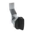 SOUTHCO Quarter-Turn Cam Latch, Short wing, 22mm (.87 in) Grip, Not Sealed, Zinc Alloy, Powder Coat, Black [E5-1-115-120]