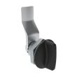 SOUTHCO Quarter-Turn Cam Latch, Short wing, 22mm (.87 in) Grip, Sealed, Zinc Alloy, Powder Coat, Black [E5-1-115-121]
