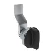 SOUTHCO Quarter-Turn Cam Latch, Short wing, 24mm (.94 in) Grip, Not Sealed, Zinc Alloy, Powder Coat, Black [E5-1-115-130]