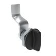 SOUTHCO Quarter-Turn Cam Latch, Short wing, 32mm (1.25 in) Grip, Sealed, Zinc Alloy, Powder Coat, Black [E5-1-115-171]