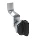 SOUTHCO Quarter-Turn Cam Latch, Short wing, 34mm (1.34 in) Grip, Sealed, Zinc Alloy, Powder Coat, Black [E5-1-115-181]