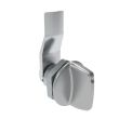 SOUTHCO Quarter-Turn Cam Latch, Tall wing, 10mm (.39 in) Grip, Sealed, Zinc Alloy, Chrome Plated, Bright [E5-1-121-061]