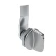SOUTHCO Quarter-Turn Cam Latch, Tall wing, 12mm (.47 in) Grip, Sealed, Zinc Alloy, Chrome Plated, Bright [E5-1-121-071]