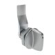 SOUTHCO Quarter-Turn Cam Latch, Tall wing, 18mm (.71 in) Grip, Sealed, Zinc Alloy, Chrome Plated, Bright [E5-1-121-101]