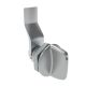 SOUTHCO Quarter-Turn Cam Latch, Tall wing, 22mm (.87 in) Grip, Sealed, Zinc Alloy, Chrome Plated, Bright [E5-1-121-121]