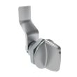 SOUTHCO Quarter-Turn Cam Latch, Tall wing, 26mm (1.02 in) Grip, Sealed, Zinc Alloy, Chrome Plated, Bright [E5-1-121-141]
