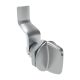 SOUTHCO Quarter-Turn Cam Latch, Tall wing, 30mm (1.18 in) Grip, Sealed, Zinc Alloy, Chrome Plated, Bright [E5-1-121-161]