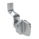SOUTHCO Quarter-Turn Cam Latch, Tall wing, 34mm (1.34 in) Grip, Not Sealed, Zinc Alloy, Chrome Plated, Bright [E5-1-121-180]