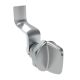 SOUTHCO Quarter-Turn Cam Latch, Tall wing, 36mm (1.42 in) Grip, Not Sealed, Zinc Alloy, Chrome Plated, Bright [E5-1-121-190]