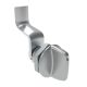 SOUTHCO Quarter-Turn Cam Latch, Tall wing, 36mm (1.42 in) Grip, Sealed, Zinc Alloy, Chrome Plated, Bright [E5-1-121-191]