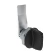 SOUTHCO Quarter-Turn Cam Latch, Tall wing, 16mm (.63 in) Grip, Not Sealed, Zinc Alloy, Powder Coat, Black [E5-1-125-090]