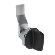 SOUTHCO Quarter-Turn Cam Latch, Tall wing, 20mm (.79 in) Grip, Not Sealed, Zinc Alloy, Powder Coat, Black [E5-1-125-110]