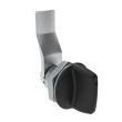 SOUTHCO Quarter-Turn Cam Latch, Tall wing, 20mm (.79 in) Grip, Sealed, Zinc Alloy, Powder Coat, Black [E5-1-125-111]