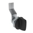 SOUTHCO Quarter-Turn Cam Latch, Tall wing, 24mm (.94 in) Grip, Sealed, Zinc Alloy, Powder Coat, Black [E5-1-125-131]