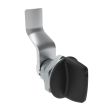 SOUTHCO Quarter-Turn Cam Latch, Tall wing, 28mm (1.10 in) Grip, Not Sealed, Zinc Alloy, Powder Coat, Black [E5-1-125-150]