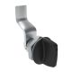 SOUTHCO Quarter-Turn Cam Latch, Tall wing, 30mm (1.18 in) Grip, Sealed, Zinc Alloy, Powder Coat, Black [E5-1-125-161]