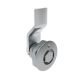 SOUTHCO Quarter-Turn Cam Latch, Bellcore 216, 4mm (.16 in) Grip, Not Sealed, Zinc Alloy, Chrome Plated, Bright [E5-1-131-030]