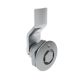 SOUTHCO Quarter-Turn Cam Latch, Bellcore 216, 4mm (.16 in) Grip, Sealed, Zinc Alloy, Chrome Plated, Bright [E5-1-131-031]