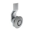 SOUTHCO Quarter-Turn Cam Latch, Bellcore 216, 6mm (.24 in) Grip, Sealed, Zinc Alloy, Chrome Plated, Bright [E5-1-131-041]