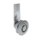SOUTHCO Quarter-Turn Cam Latch, Bellcore 216, 14mm (.55 in) Grip, Sealed, Zinc Alloy, Chrome Plated, Bright [E5-1-131-081]