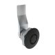 SOUTHCO Quarter-Turn Cam Latch, Bellcore 216, 18mm (.71 in) Grip, Not Sealed, Zinc Alloy, Powder Coat, Black [E5-1-135-100]